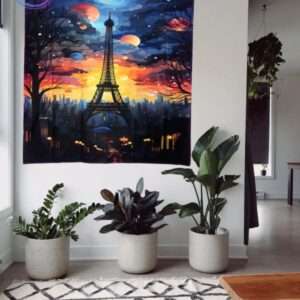 Eiffel Tower Tapestry
