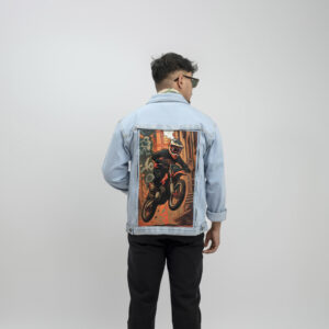 Dirtbike denim jacket